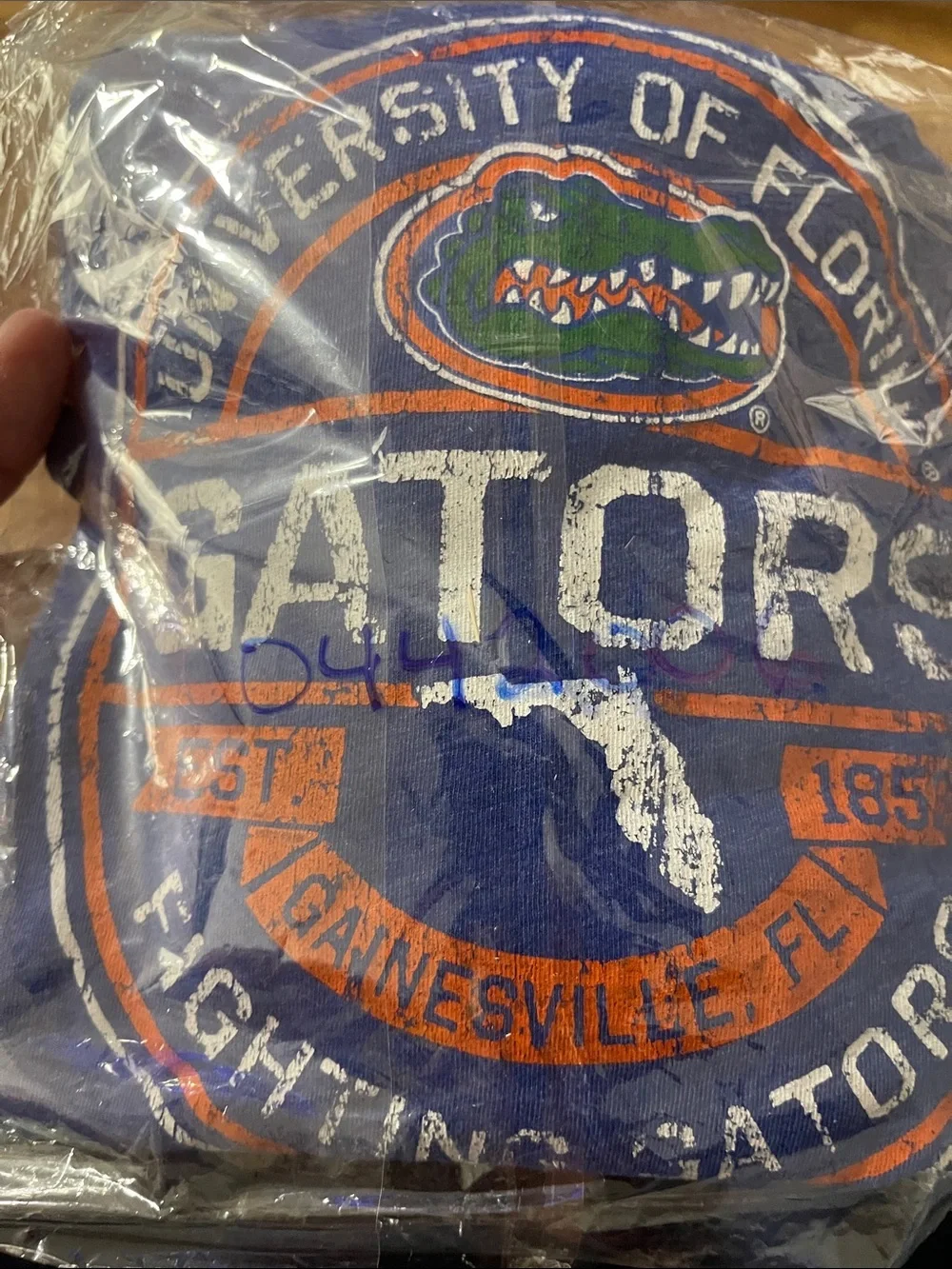 Champion Blue Men's Short Sleeve UF Gators  Tee - Picture 4 of 4